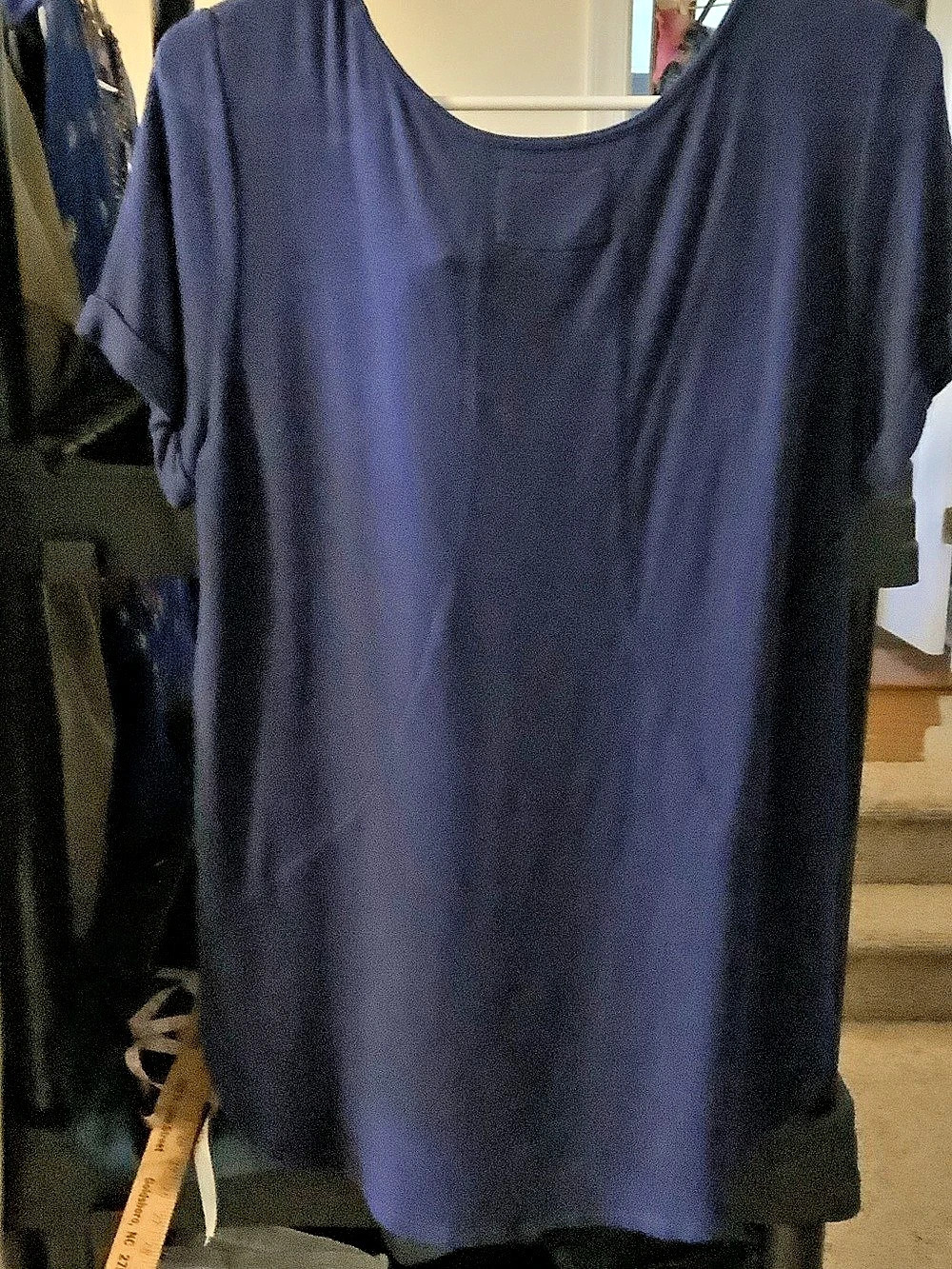 Lilly Pulitzer Luxletic Short Sleeve Top in Blue Size Small